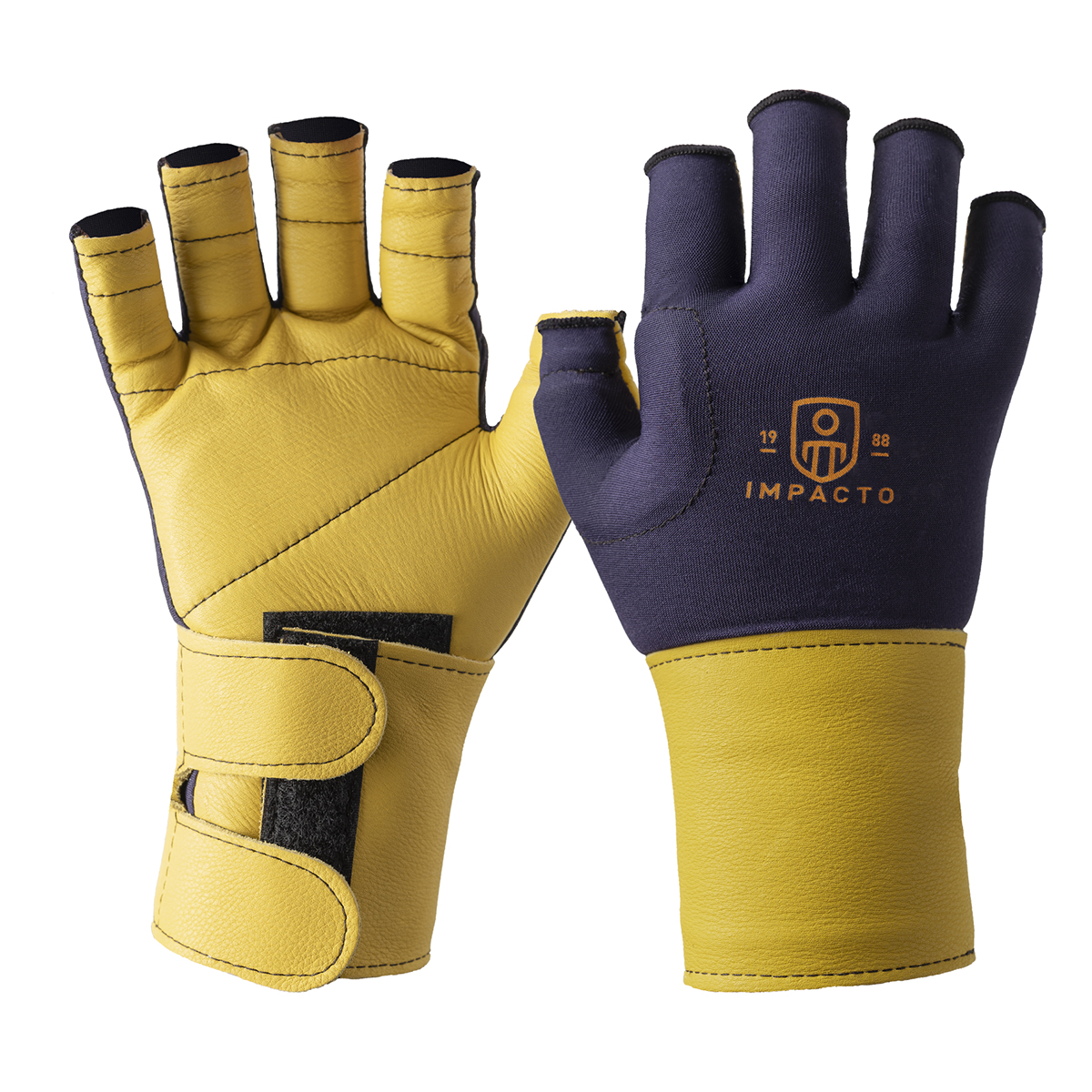 IMPACTO 725-20LLH GLOVE IMPACT GRAIN WRIST SUPP