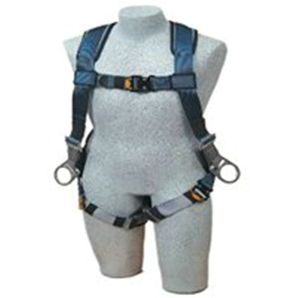 EXOFIT HARNESS, VEST STYLE, BACK & SHOULDER D-RING