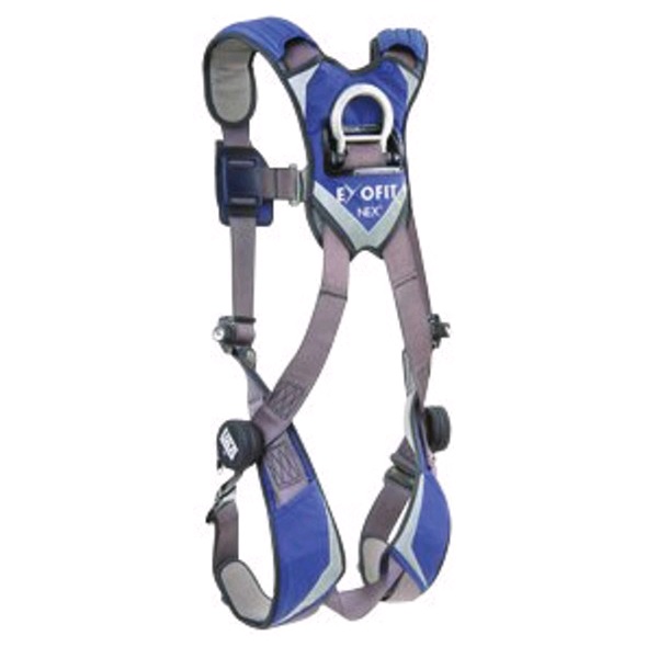 EXOFIT CLIMBING HARNESS FR/SD/BK D RINGS MED