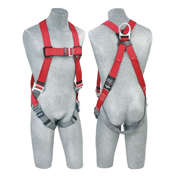 PRO HARNESS, PASS THRU LEGS, BACK D-RING, MEDIUM