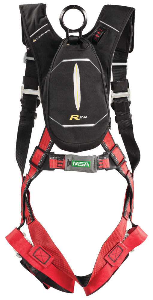 Personal Rescue Device (PRD) with EVOTECH Harness, Quick-Connect leg straps, Standard (XLG)