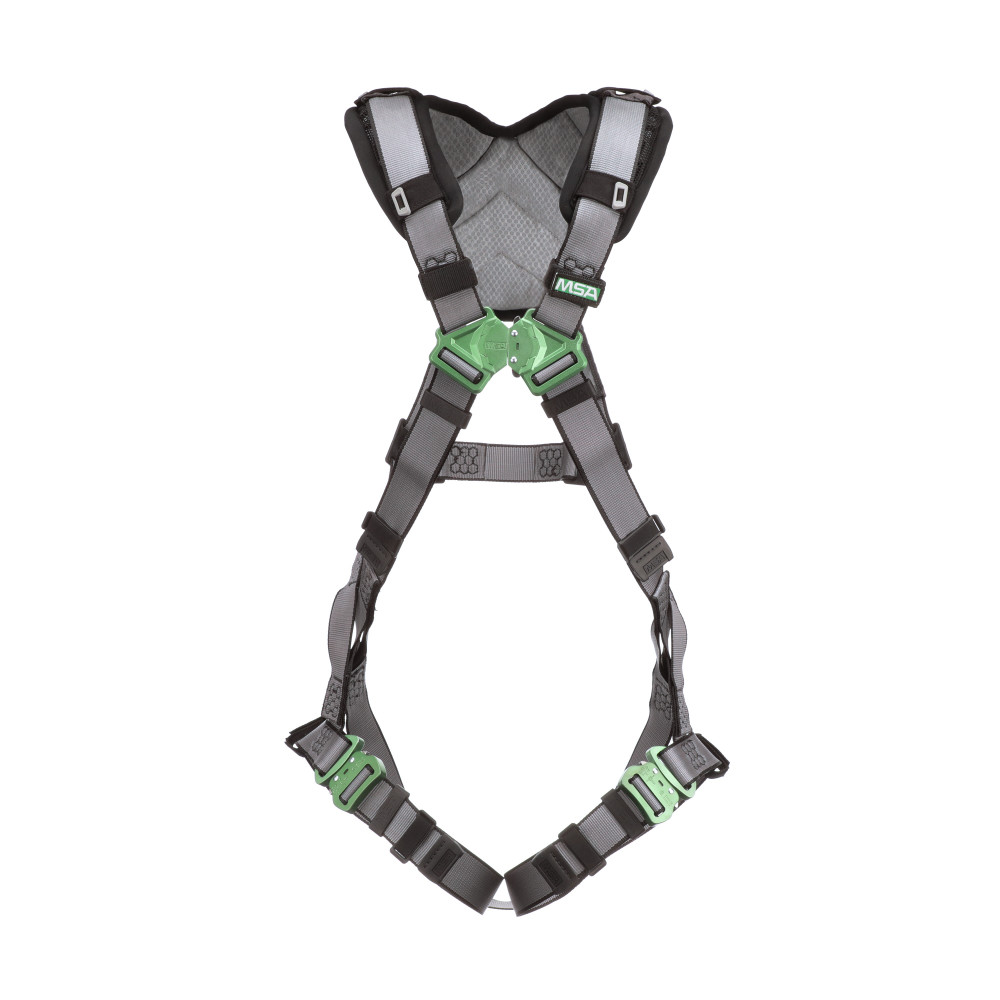 V-FIT Harness, Standard, Back D-Ring, Quick-Connect Leg Straps, Shoulder Padding