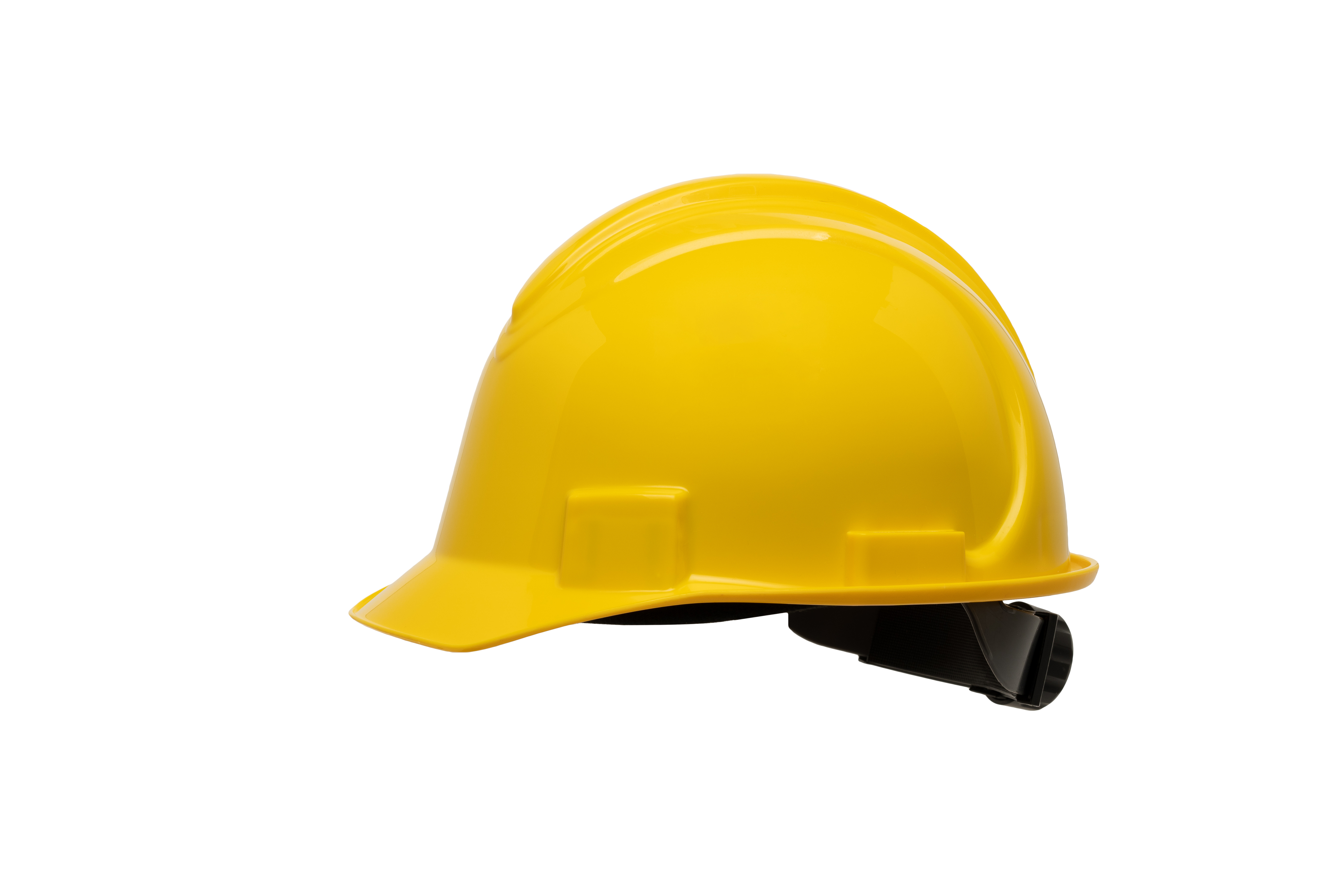 NORTH SHORT BRIM HARD HAT, NON-VENTED, YELLOW