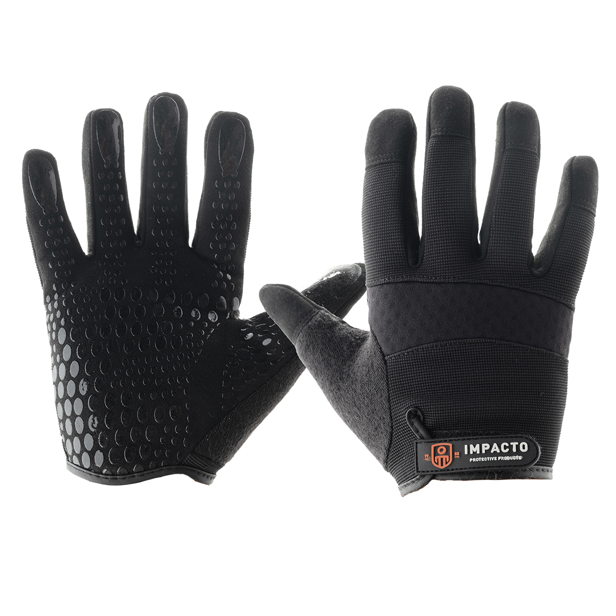 IMPACTO WG408XXLPR WORK GLOVE BLACK MECHANICS