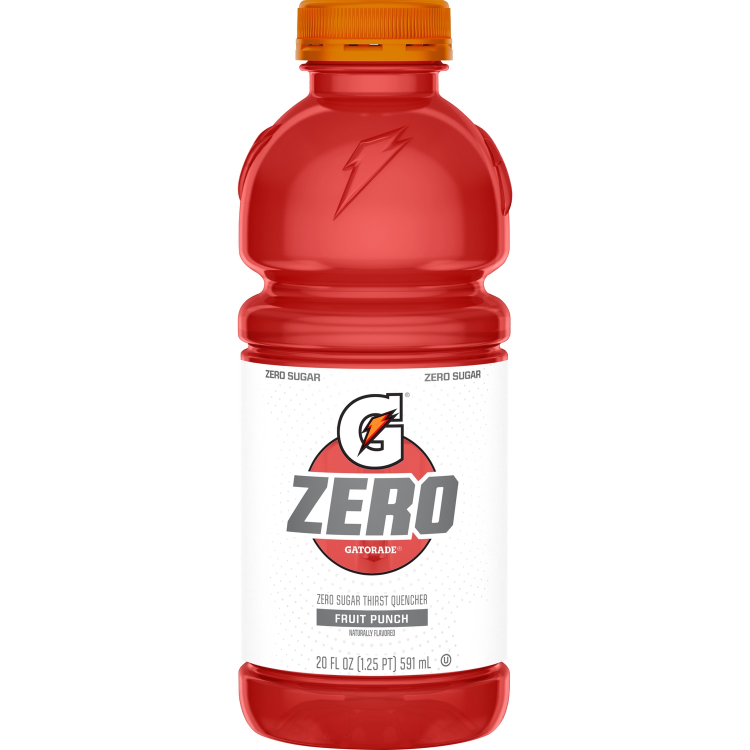 GATORADE, G ZERO, FRUIT PUNCH 24 PACK