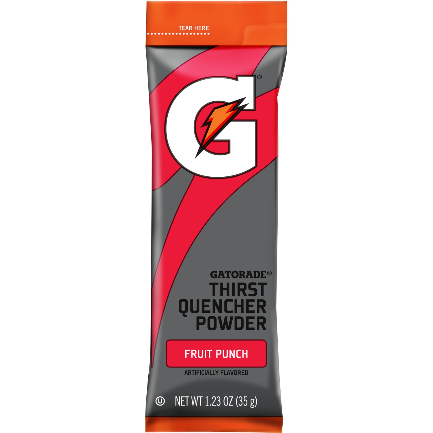 GATORADE, POWDER STICK, 1.34 OZ, FRUIT PUNCH